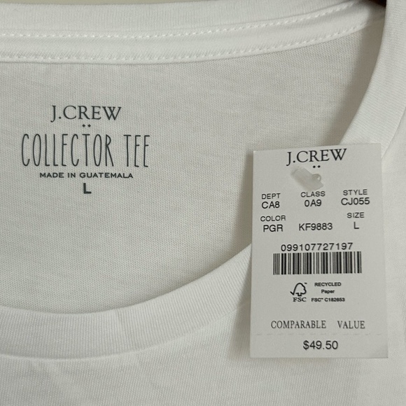 J Crew Factory NWT Paris Graphic Tee - Picture 4 of 7